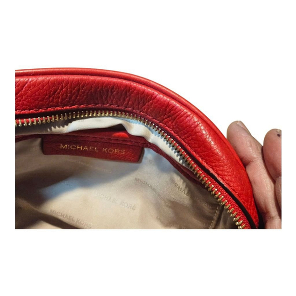 Michael Kors Crossbody Bag Small Red - Picture 10 of 16